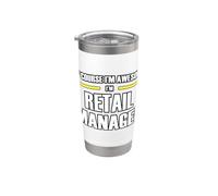 The New Awesome Retail Manager Stainless Steel Insulated Tumbler