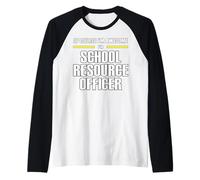 The New Awesome School Resource Officer Raglan Baseball Tee
