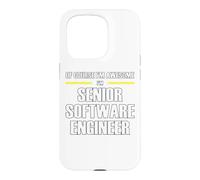 The New Awesome Senior Software Engineer Case for iPhone 15 Pro