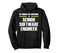 The New Awesome Senior Software Engineer Pullover Hoodie