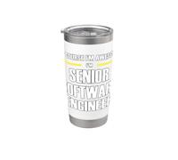 The New Awesome Senior Software Engineer Stainless Steel Insulated Tumbler