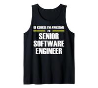 The New Awesome Senior Software Engineer Tank Top