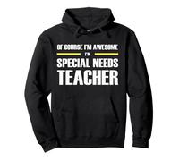 The New Awesome Special Needs Teacher Pullover Hoodie