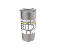 The New Awesome Stroke Survivor Stainless Steel Insulated Tumbler