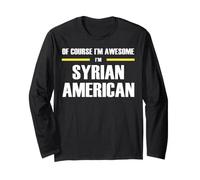 The New Awesome Syrian American Long Sleeve T-Shirt