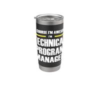 The New Awesome Technical Program Manager Stainless Steel Insulated Tumbler