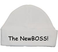 The New Boss Baby Beanie Hat/Cap - 0-3 Months - White