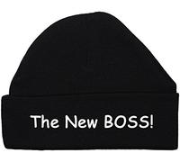 The New Boss Baby Beanie Hat/Cap - 3-6 Months - Black
