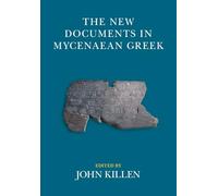 The New Documents in Mycenaean Greek 2 Volume Hardback Set