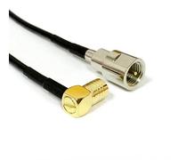 The new FME male to SMB female right angle connector spanning RG174 coaxial cable 20CM adapter wholesale