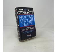 The New Fowler's Modern English Usage