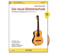 The new guitar school volume 2 with CD, online audio, Plek - standard work among the German language textbooks for classical guitar - SY2953 9790204229536