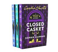 The New Hercule Poirot Mysteries Agatha Christie Series Books 1 - 3 Collection Set by Sophie Hannah (The Monogram Murders, Closed Casket & The Mystery of Three Quarters)