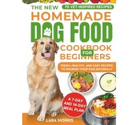 The New Homemade Dog Food Cookbook For Beginners: Fresh, Healthy, and Easy Recipes to Nourish Your Dog Naturally