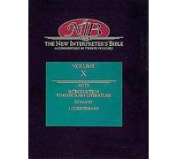 The New Interpreter's Bible: 10 by Abingdon ( 2002 ) Hardcover