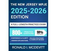 The New Jersey MPJE 2025-2026 Edition: Your Complete Roadmap to Navigating Pharmacy Law, Featuring Targeted Review, Realistic Practice Questions, and Clear Legal Breakdowns.