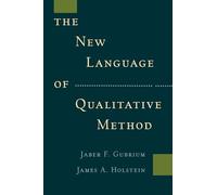 The New Language of Qualitative Method