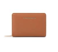 The new leather, niche and simple wallet features an exquisite design and is a compact multi-slot wallet for women, Brown, Unisex Pebble Leather Wallet