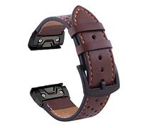The new Leather sports Quick release Watch band for Fenix 6 6X Pro 5 5X Plus 935 945 3HR Mk1 S60 replacement accessories