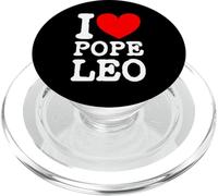 The New Pope Leo XIV I Love Pope Leo I Heart Pope Leo PopSockets PopGrip for MagSafe