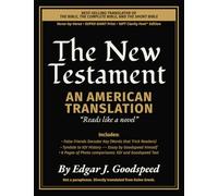 The New Testament - An American Translation (Goodspeed): New Typeset Edition (SUPER GIANT Print - 16pt Clarity Font)