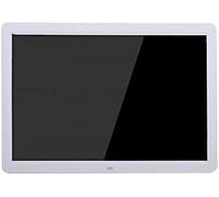 The New Ultra-thin Narrow Side 12-inch 15-inch 17-inch High-definition Lithium Battery +32G Electronic Photo Album Supports High-definition 1080P Movie Playback, High-definition,White,15 Inches,YU