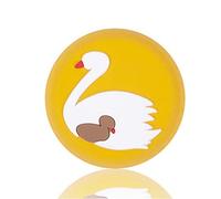 The New Wall Thickened Mute Door Stop Crash Pad Cartoon Rubber Handle Lock Protective Protection Sticker(Blu)