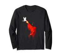 The New Wine Skins of Christ Jesus and The Holy Spirit Dove Long Sleeve T-Shirt