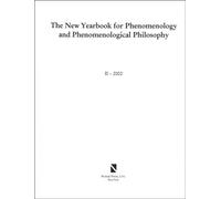 The New Yearbook for Phenomenology and Phenomenological Philosophy : Volume 2