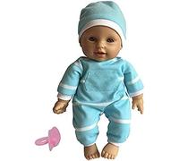 The New York Doll Collection 11 Inch/ 28cm Hispanic Soft Body Baby Doll in Gift Box (Bonus Dummy Included)