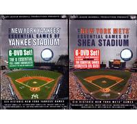 The New York Mets - Essential Games of Shea Stadium Set ,The New York Yankees- Essential Games of Yankee Stadium Set : NEW YORK 2 PACK