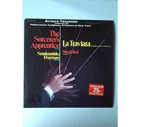 The New York Philharmonic Orchestra - The sorcerer's apprentice / Semiramide overture / La traviata acts 1 & 3 /Siegfried idyll. VINYL 12" LP