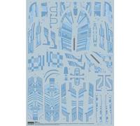 The Next Generation U.S.S. Enterprise NCC-1701-D Aztec Decal Set 1/1400 Scale by AMT MKA066