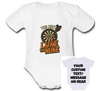 The Next Luke Baby Grow Customisable Personalised Unique Baby Vest Babygrow Boys Girls Unisex Cute Top Bodysuit Custom text The Nuke