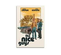 The Nice Guys Movie Canvas Poster Room Decor Poster for Bedroom Living Room Walls 12x18inch(30x45cm) Unframe-style