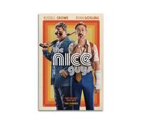 The Nice Guys Movie Canvas Poster Room Decor Poster for Bedroom Living Room Walls 12x18inch(30x45cm) Unframe-Style