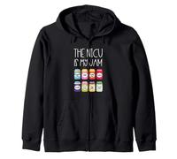 The Nicu Is My Jam Neonatal Intensive Care Unit Strawberry S Zip Hoodie