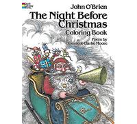 (The Night Before Christmas Coloring Book) By O'Brien, John (Author) Paperback on 01-Jul-1981