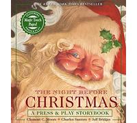 The Night Before Christmas Press and Play Storybook: The Classic Edition Hardcover Book Narrated by Jeff Bridges