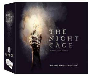The Night Cage, by Smirk and Dagger, a Spooky Cooperative Strategy game, 1-5 Players lost in a Dark Maze with only a Candle, Fun Horror Themed Tile Laying and Perfect for Game Night, Adults, Teens 14+