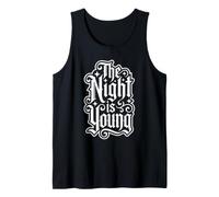 The Night is Young Gothic Tank Top