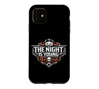 The Night Is Young Halloween Spooky Emblem Case for iPhone 11