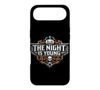 The Night Is Young Halloween Spooky Emblem Case for iPhone Air