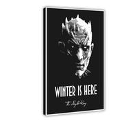 The Night King TV Series Movie Poster Quotes Canvas Poster Bedroom Decor Landscape Office Room Decor Gift 16x24inch(40x60cm)