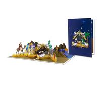 The Night of Jesus Nativity 3D Pop Up Christmas Card