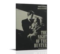 The Night of The Hunter Movie 2 Posters Aesthetic Wall Art Decorative Painting Poster Decor Vintage Canvas for Living Room Bed Room 08x12inch(20x30cm) Frame-style