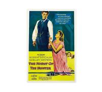 The Night of The Hunter - Movie Poster Canvas Poster Wall Art Decor Print Picture Paintings for Living Room Bedroom Decoration Unframe-style 12x18inch(30x45cm)