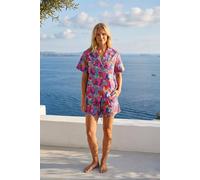 The Night Store Women's Roman Goddess Cotton Pyjama Short Set | Size: 10-12 The Night Store Multicolor 10-12