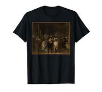 The Night Watch Rembrandt Famous Baroque Painting Graphic T-Shirt