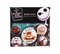 The Nightmare Before Christmas Badge Pack (Colourful Shadows)